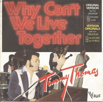 Timmy Thomas – Why Can't We Live Together (1979) - 0