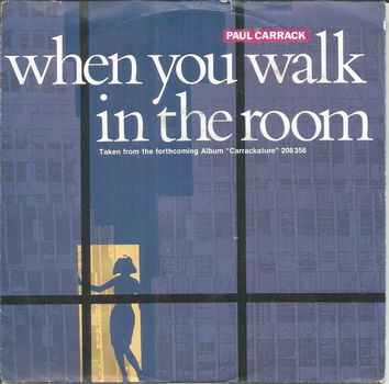 Paul Carrack – When You Walk In The Room (1987) - 0