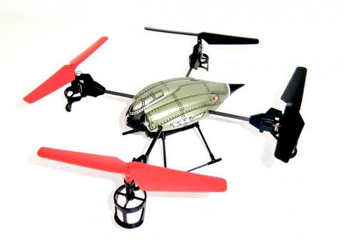 Quadcopter WL Toys V959 2.4 GHz 4-kanaals met HD camera - 0