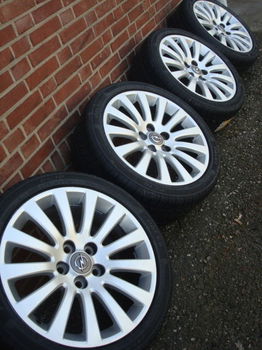 18'' inch Opel Velgen en Banden Steek 5x120 - 3