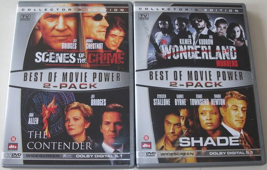 Dvd *** SCENES OF THE CRIME & CONTENDER *** 2-DVD Boxset - 4