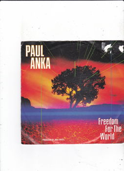 Single Paul Anka - Freedom for the world - 0