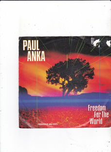 Single Paul Anka - Freedom for the world