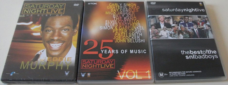 Dvd *** SATURDAY NIGHT LIVE *** 25 Years of Music: Volume 1 - 4