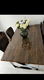 Eettafel hout + glas + 4 stoelen - 3 - Thumbnail