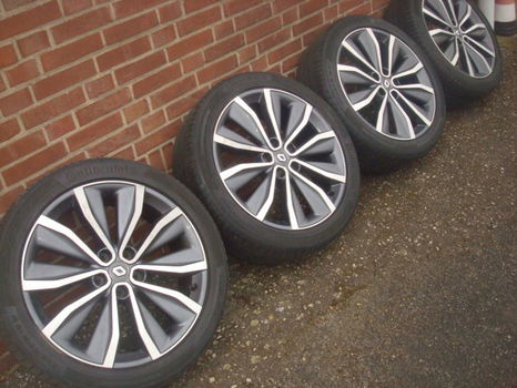 19 Inch Originele Velgen Renault Kadjar 5x114.3 - 3