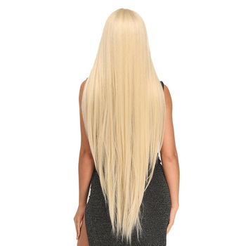 Sexy lace front pruik met superlang lichtblond haar Yolantha - 1