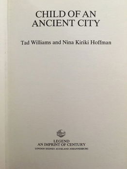 Child in an ancient city - Tad Williams, Nina Kiriki Hoffman - 1