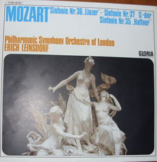 LP - Mozart - Sinfonie 36, 37, 35 - Erich Leinsdorf