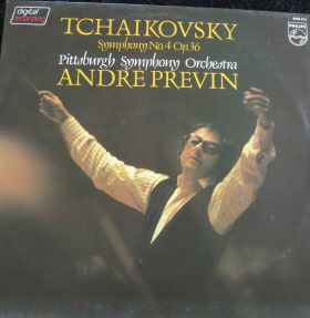 LP - Tchaikovsky - Symphonie No. 4 - André Previn - 0