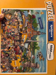 Cartoon Puzzel Apeldoorn Editie 1000 stukjes