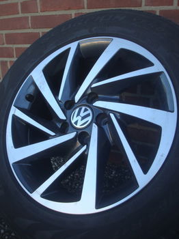 17’’Inch Originele VW Woodstock Velgen en Banden 5x112 - 1