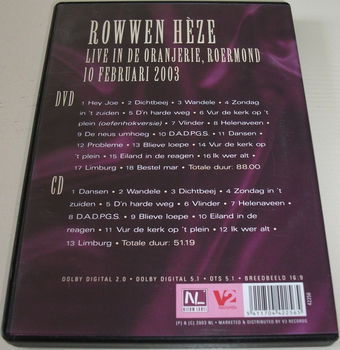 Dvd *** ROWWEN HÈZE *** In het Theater D.A.D.P.G.S. - 1