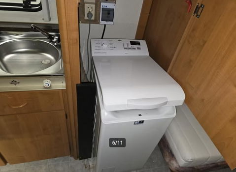 HOBBY EXCELLENT 650 UL 1995 ZGOH Enkele bedden WASMACHINE - 4