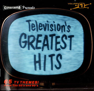 Television's Greatest Hits Volume 1 - 65 TV Themes! - From The 50's and 60's (CD) Nieuw - 0