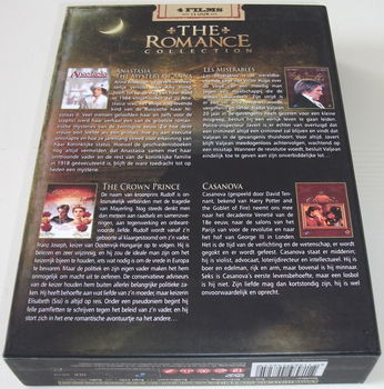 Dvd *** ROMANCE COLLECTION *** 4-DVD Boxset - 2