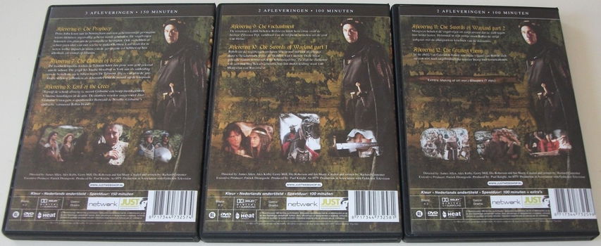 Dvd *** ROBIN OF SHERWOOD *** 3-DVD Set Seizoen 2 - 1