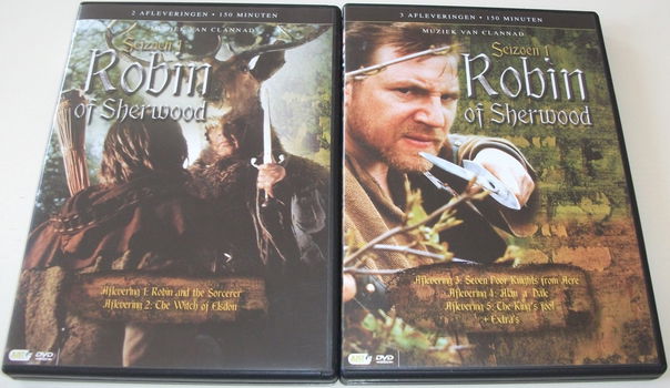 Dvd *** ROBIN OF SHERWOOD *** 2-DVD Set Seizoen 1 - 0