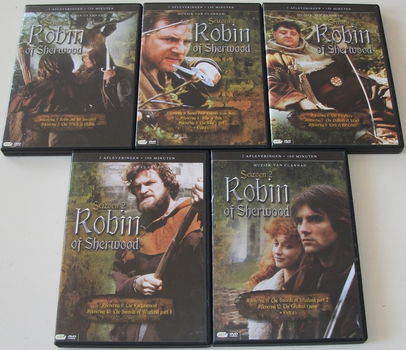 Dvd *** ROBIN OF SHERWOOD *** 2-DVD Set Seizoen 1 - 4