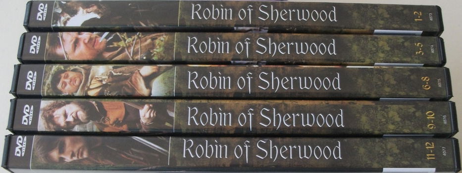 Dvd *** ROBIN OF SHERWOOD *** 2-DVD Set Seizoen 1 - 5