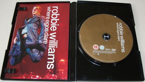 Dvd *** ROBBIE WILLIAMS *** Where Egos Dare - 3