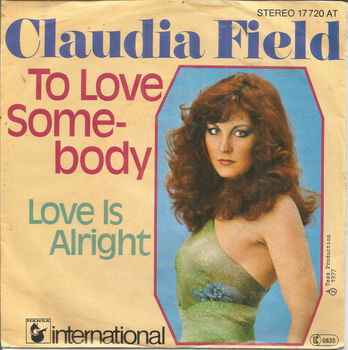 Claudia Field – To Love Somebody (1977) - 0