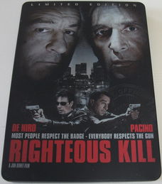 Dvd *** RIGHTEOUS KILL *** Limited Edition Steelbook