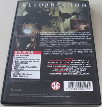 Dvd *** RESURRECTION *** - 1