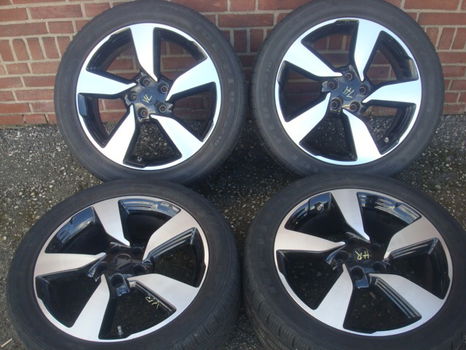 18’’Inch Originele Nissan Qashqai Renault Megane Velgen Banden 5x114.3 - 6