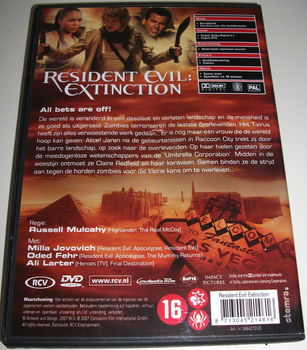 Dvd *** RESIDENT EVIL *** Extinction - 1