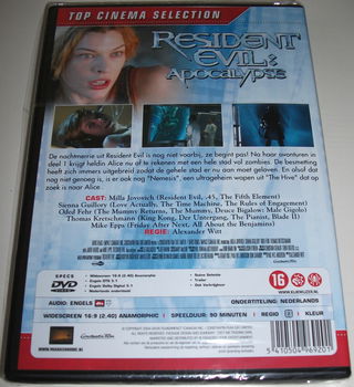 Dvd *** RESIDENT EVIL *** Apocalypse *NIEUW* - 1