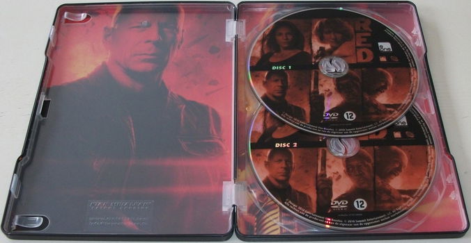 Dvd *** RED *** 2-Disc Boxset Limited Edition Steelbook - 3