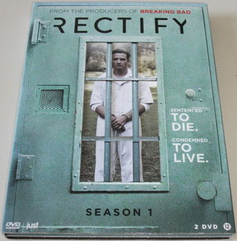 Dvd *** RECTIFY *** 2-DVD Boxset Seizoen 1 - 0