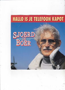 Single Sjoerd de Boer - Hallo is je telefoon kapot