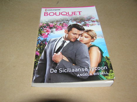 Harlequin Bouquet 4091 De Siciliaanse tycoon-Angela Bissell - 0