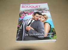 Harlequin Bouquet 4091 De Siciliaanse tycoon-Angela Bissell