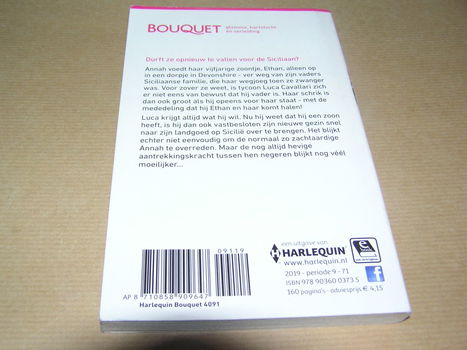 Harlequin Bouquet 4091 De Siciliaanse tycoon-Angela Bissell - 1