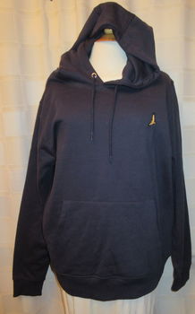 Heren Hoodie donkerblauw maat 2XL A05 - 0