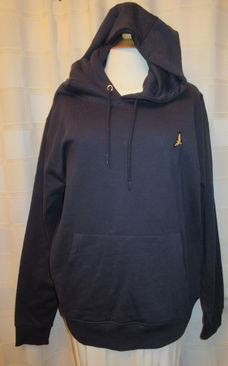 Heren Hoodie donkerblauw maat 2XL A05