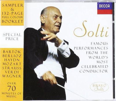 Solti – Famous Performances From The World's Most Celebrated Conductor (CD) Nieuw/Gesealed - 0