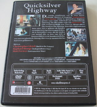 Dvd *** QUICKSILVER HIGHWAY *** Stephen King - 1