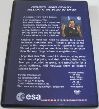 Dvd *** PROJECT: ZERO GRAVITY *** Mission 1: Newton in Space - 1