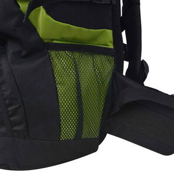 Wandelrugzak XXL 75 L zwart en groen - 5