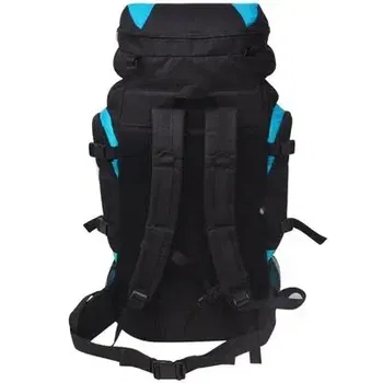 Wandelrugzak XXL 75 L zwart en blauw - 3