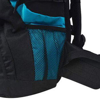 Wandelrugzak XXL 75 L zwart en blauw - 5