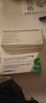 OXYCODON 20mg/10mg tabletten/pijnstillers - 0