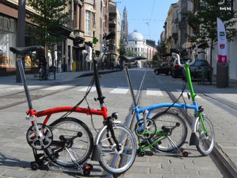 1 tot 4 Brompton of Riese Birdy Müller Vouwfietsen Gezocht Gevraagd - 2