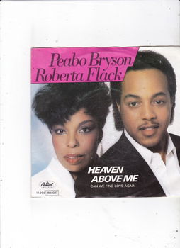 Single Peabo Bryson/Roberta Flack - Heaven above me - 0