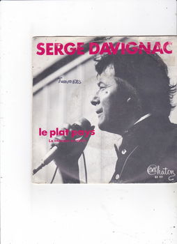 Single Serge Davignac - Le plat pays - 0