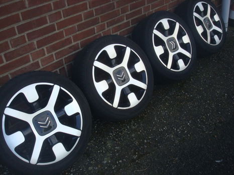 17 inch Originele Bicolor Citroën C3/C4 Cactus Velgen 4x108 - 2